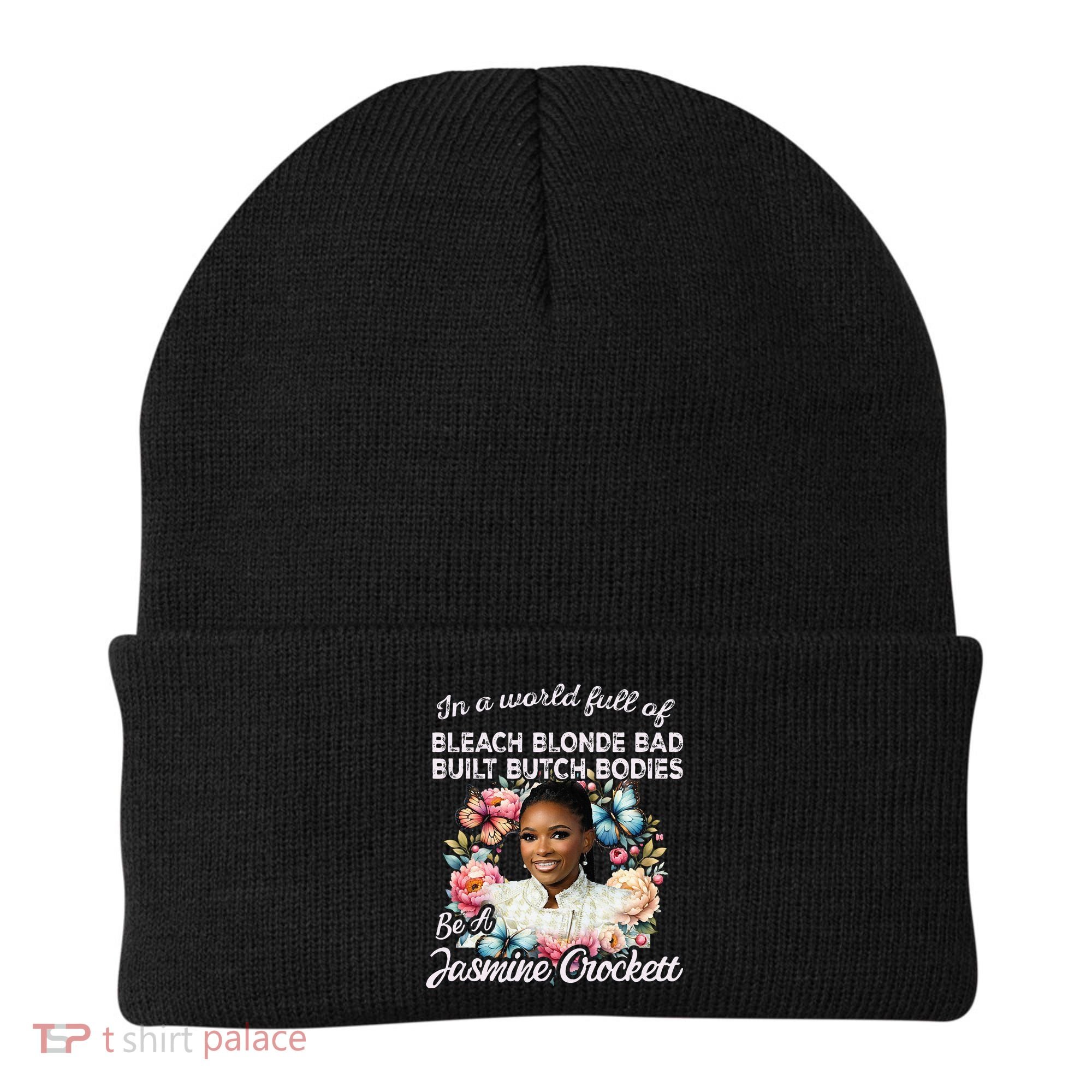 Jasmine Crockett Calls Out Marjorie Taylor Greene Beanie