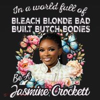 Jasmine Crockett Calls Out Marjorie Taylor Greene Women's Hoodie thumb 2