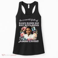Jasmine Crockett Calls Out Marjorie Taylor Greene Women's Tank Top thumb 0