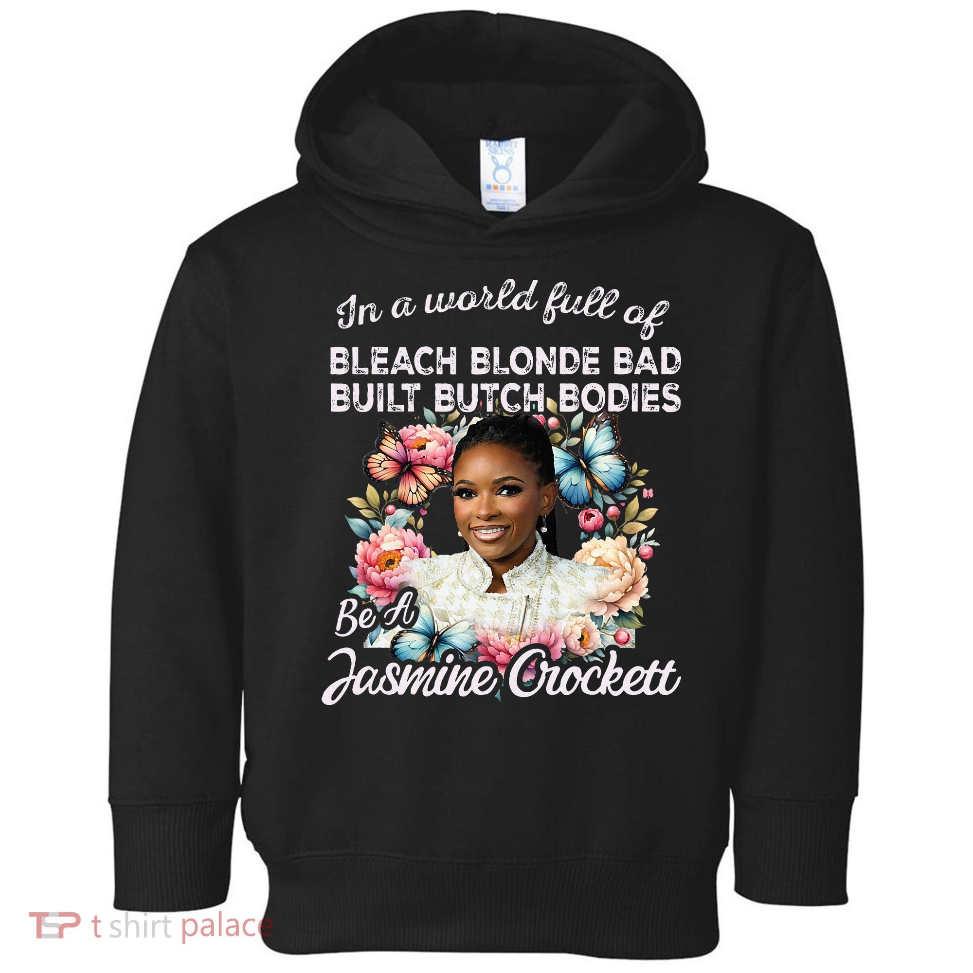 Jasmine Crockett Calls Out Marjorie Taylor Greene Toddler Hoodie