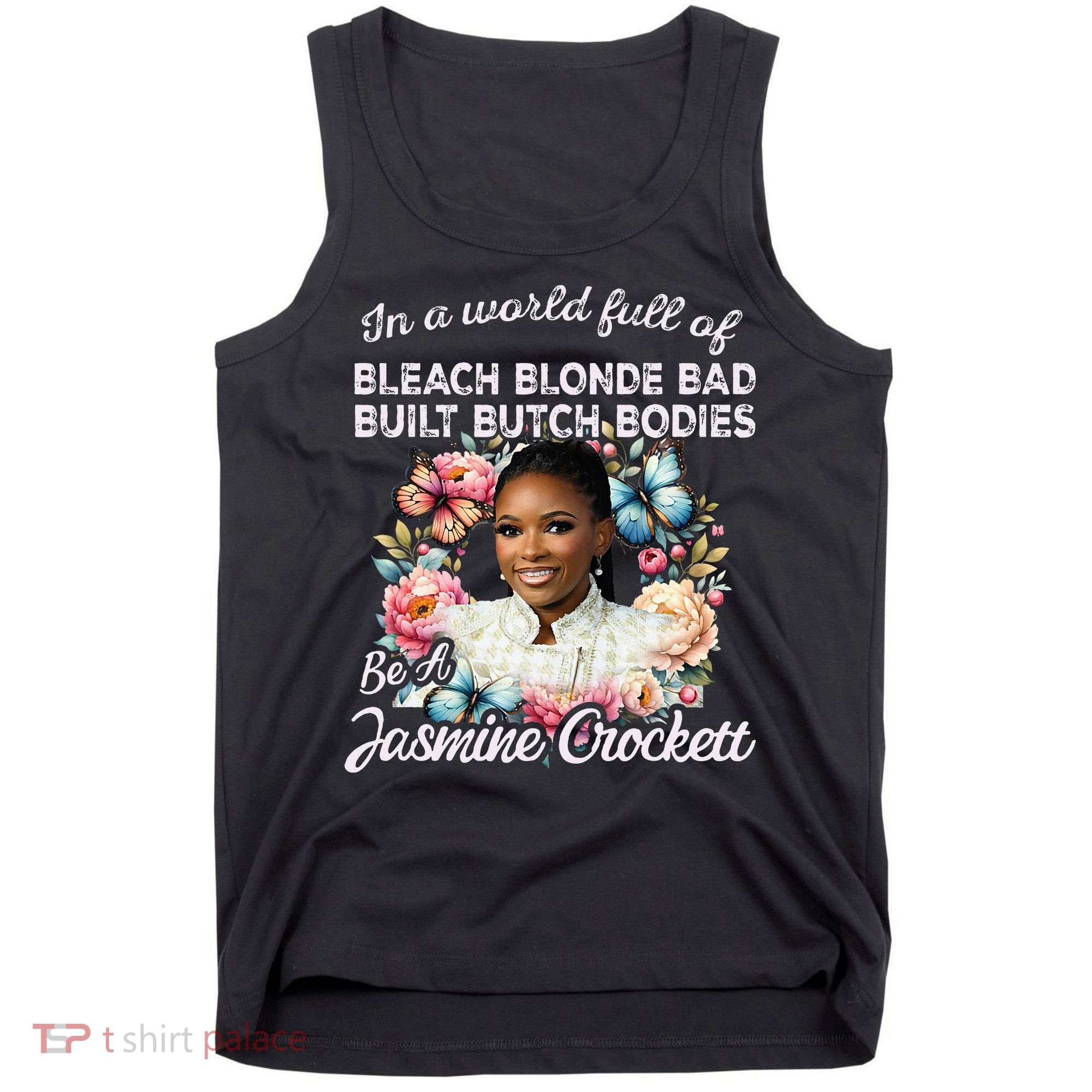 Jasmine Crockett Calls Out Marjorie Taylor Greene Tank Top