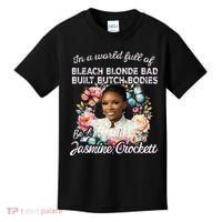 Jasmine Crockett Calls Out Marjorie Taylor Greene Kids T-Shirt thumb 0