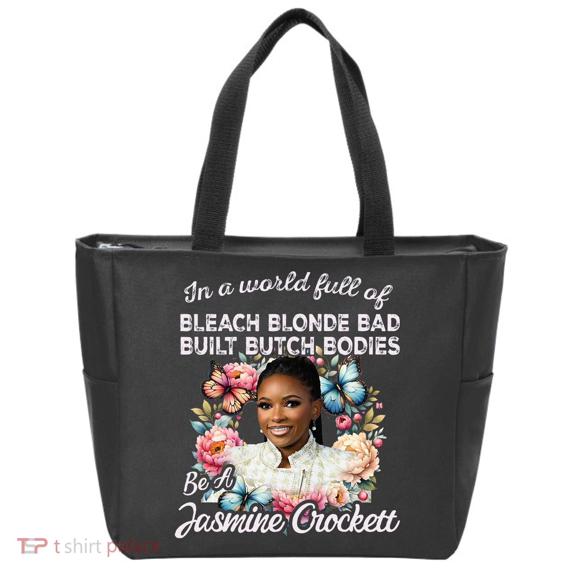 Jasmine Crockett Calls Out Marjorie Taylor Greene Tote Bag