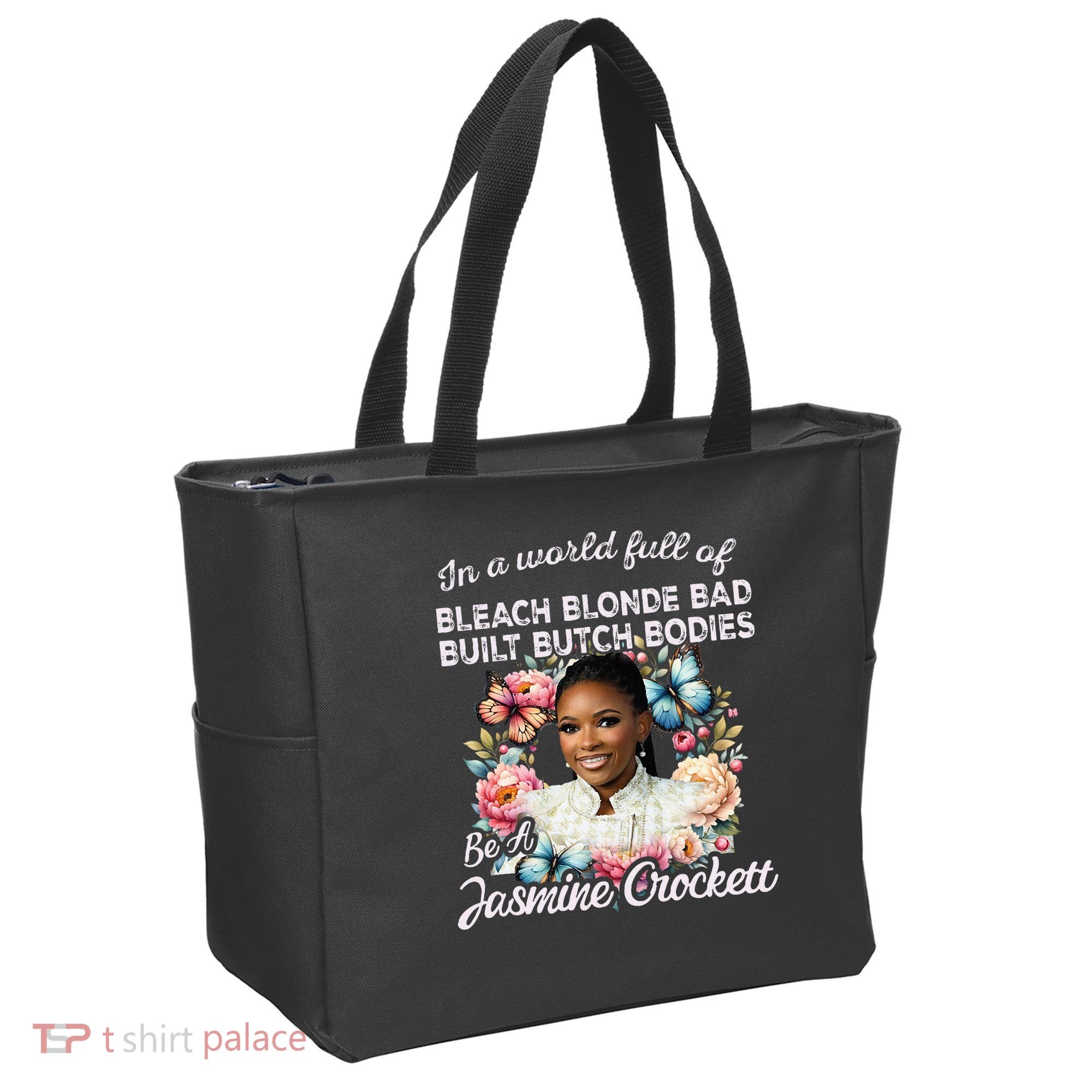 Jasmine Crockett Calls Out Marjorie Taylor Greene Tote Bag