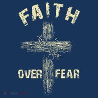 Jesus Christ Cross Faith Over Fear Apron thumb 3