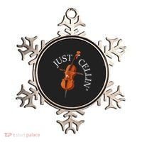 Just Cellin Cello Player Cellist Musician Classical Music Ornament thumb 0