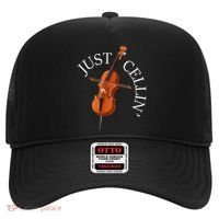 Just Cellin Cello Player Cellist Musician Classical Music Hat thumb 0