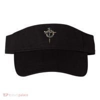 Jesus Christian Cross Camo Camouflage Natural Visor thumb 0
