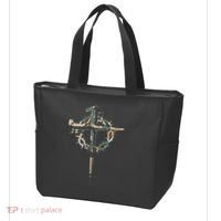 Jesus Christian Cross Camo Camouflage Natural Tote Bag thumb 3