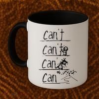 Jesus Christian Cross Cant Can Art Coffee Mug thumb 2