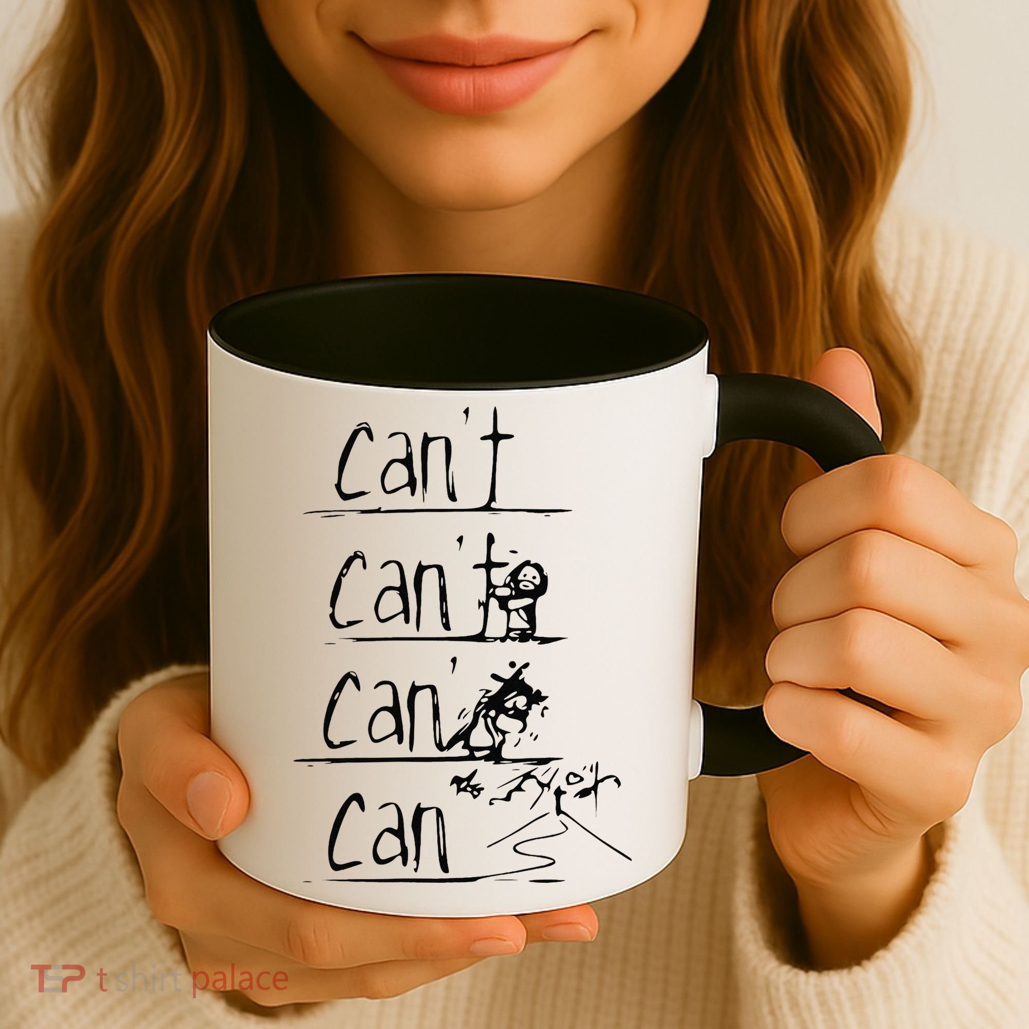 Jesus Christian Cross Cant Can Art Coffee Mug