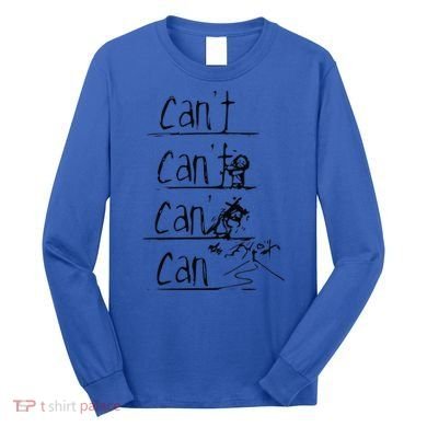 Jesus Christian Cross Cant Can Art Long Sleeve Shirt