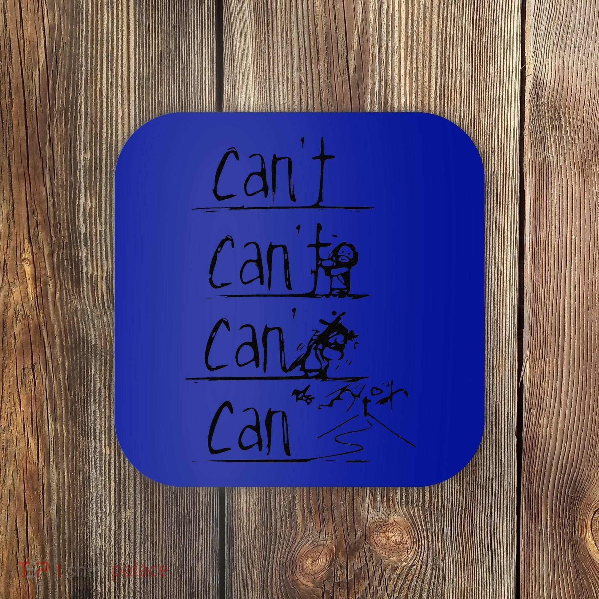 Jesus Christian Cross Cant Can Art Coaster