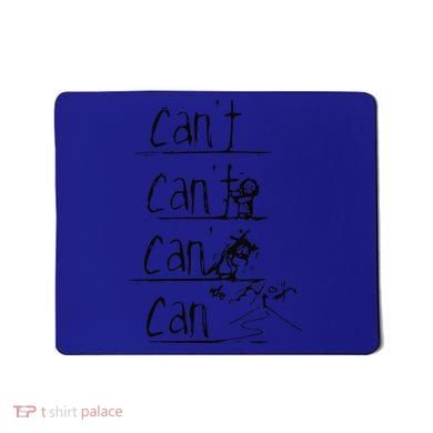 Jesus Christian Cross Cant Can Art Mousepad
