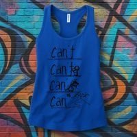 Jesus Christian Cross Cant Can Art Women's Tank Top thumb 3
