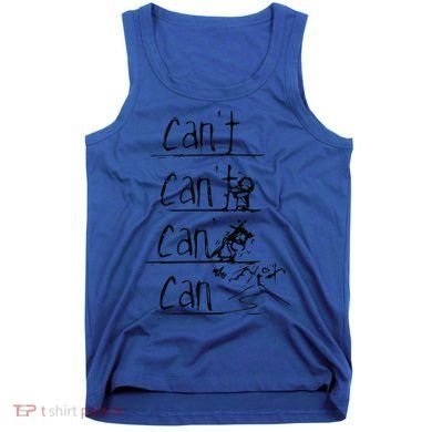 Jesus Christian Cross Cant Can Art Tank Top