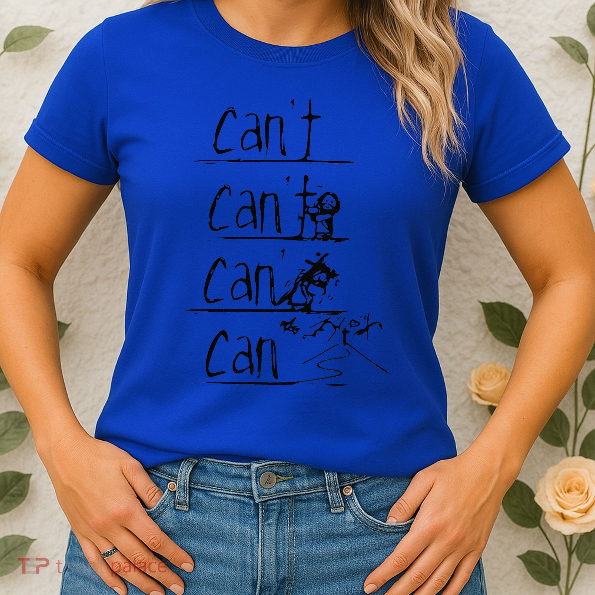 Jesus Christian Cross Cant Can Art Women's T-Shirt