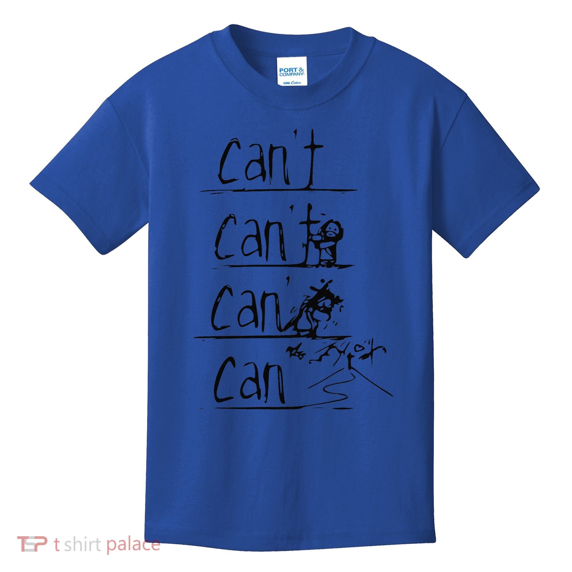 Jesus Christian Cross Cant Can Art Kids T-Shirt
