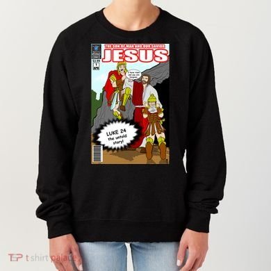 Jesus Christian Comic Cover Women's Sweatshirt