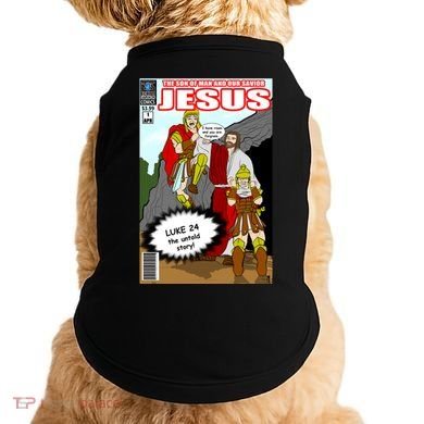 Jesus Christian Comic Cover Doggie Tank