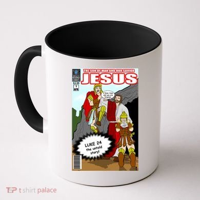 Jesus Christian Comic Cover Coffee Mug
