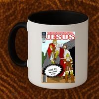 Jesus Christian Comic Cover Coffee Mug thumb 2