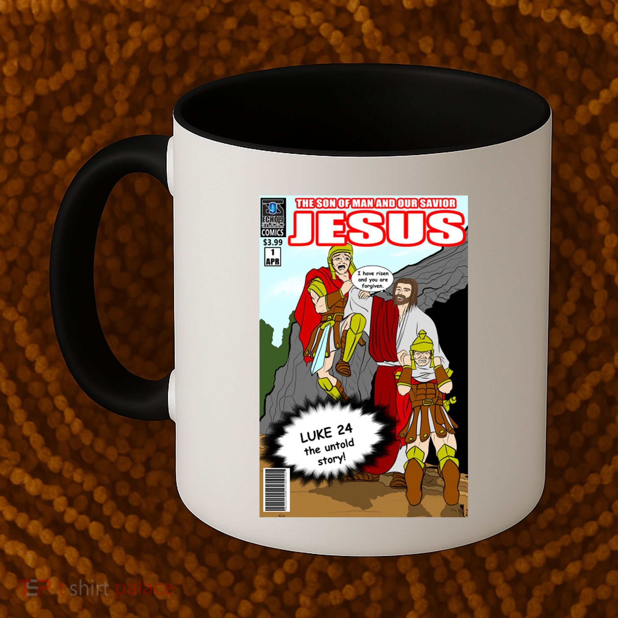 Jesus Christian Comic Cover Coffee Mug