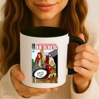Jesus Christian Comic Cover Coffee Mug thumb 3