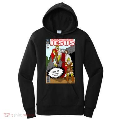 Jesus Christian Comic Cover Women's Hoodie