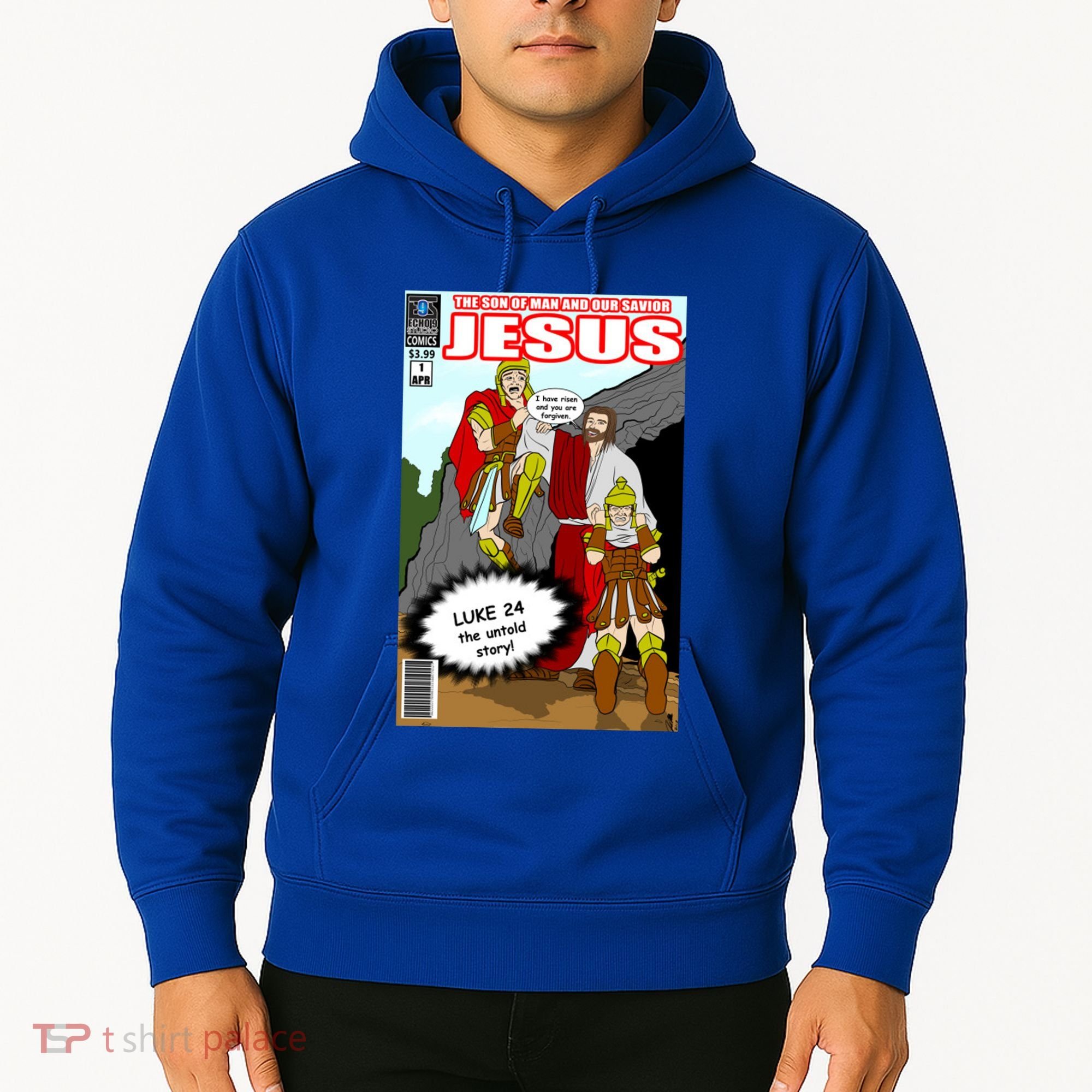 Jesus Christian Comic Cover Hoodie