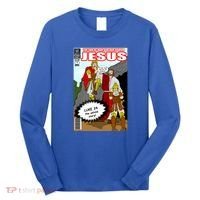 Jesus Christian Comic Cover Long Sleeve Shirt thumb 0