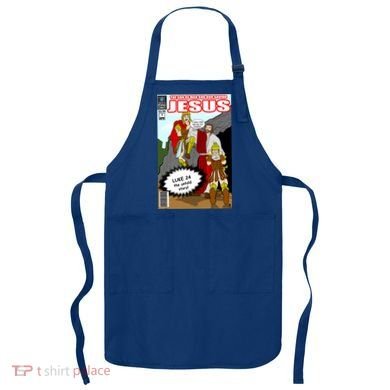 Jesus Christian Comic Cover Apron