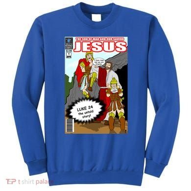 Jesus Christian Comic Cover Sweatshirt