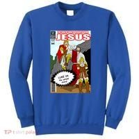 Jesus Christian Comic Cover Sweatshirt thumb 0