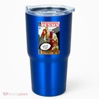 Jesus Christian Comic Cover Tumbler thumb 0