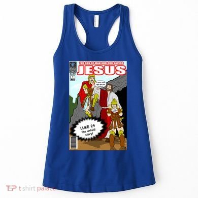 Jesus Christian Comic Cover Women's Tank Top