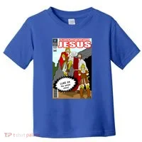 Jesus Christian Comic Cover Toddler T-Shirt thumb 0
