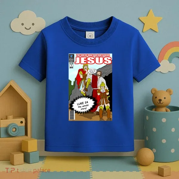 Jesus Christian Comic Cover Toddler T-Shirt