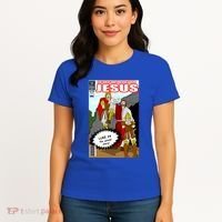 Jesus Christian Comic Cover Women's T-Shirt thumb 4