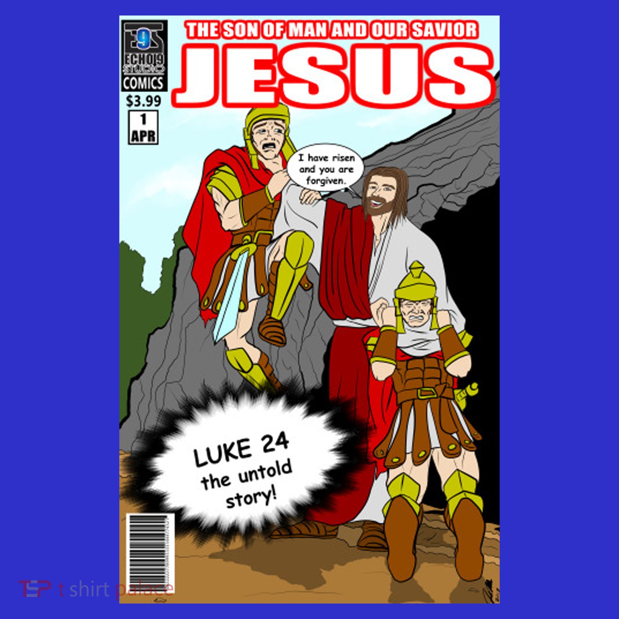 Jesus Christian Comic Cover Women's T-Shirt