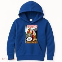 Jesus Christian Comic Cover Kids Hoodie thumb 0