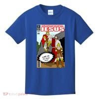 Jesus Christian Comic Cover Kids T-Shirt thumb 0