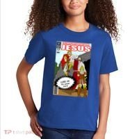 Jesus Christian Comic Cover Kids T-Shirt thumb 2