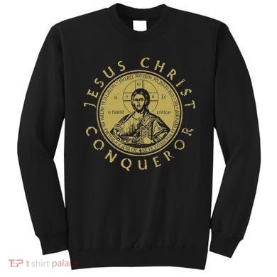Jesus Christ Conqueror Orthodox Christianity Sweatshirt