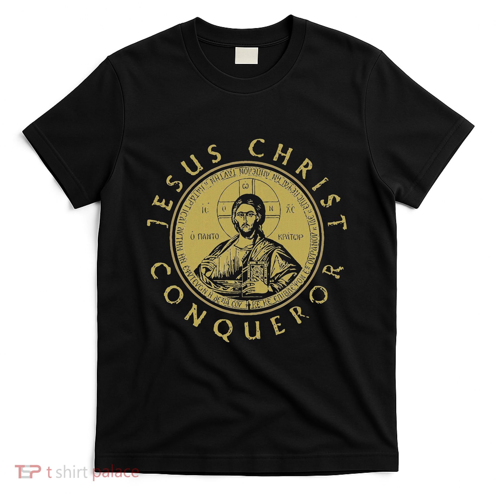 Jesus Christ Conqueror Orthodox Christianity T-Shirt