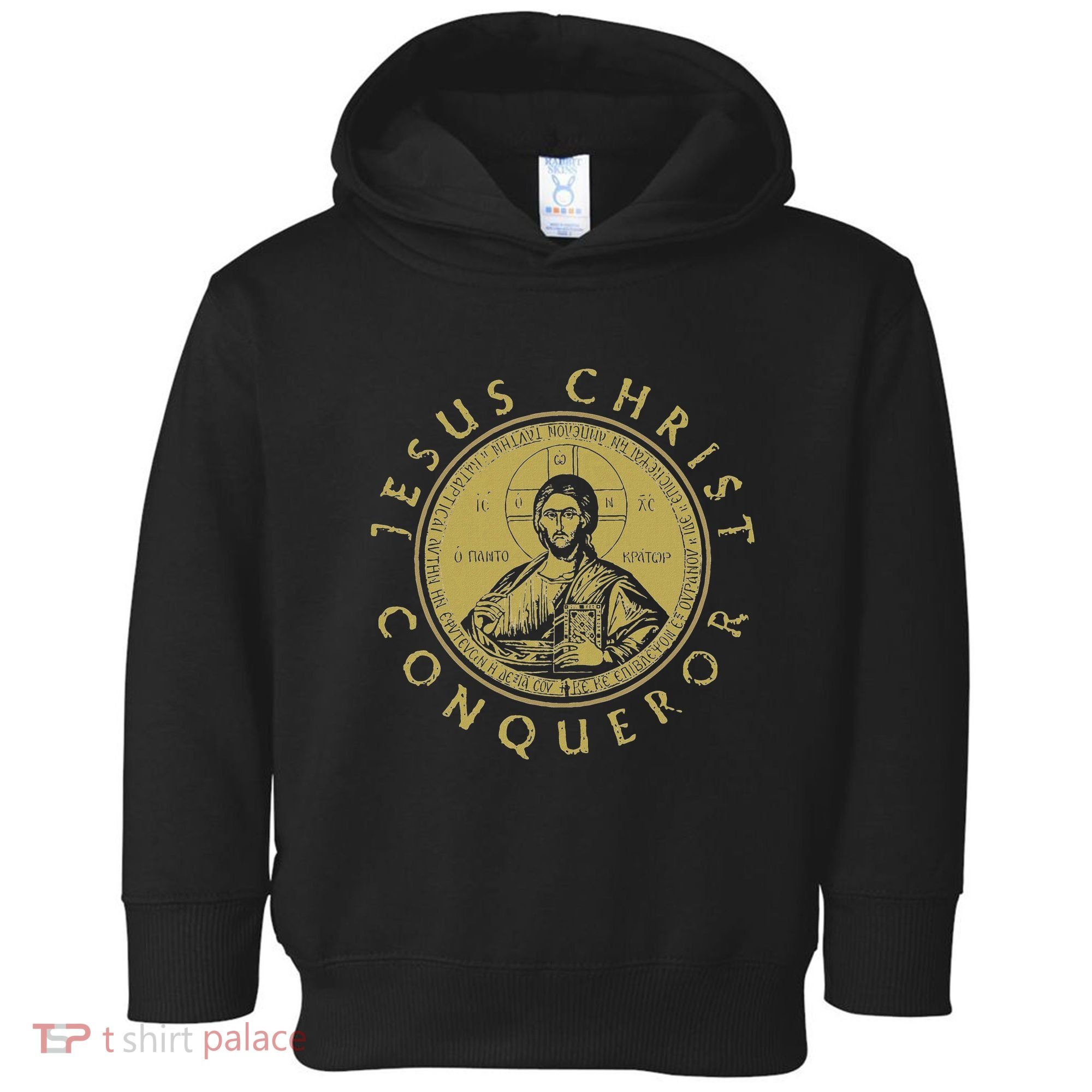 Jesus Christ Conqueror Orthodox Christianity Toddler Hoodie