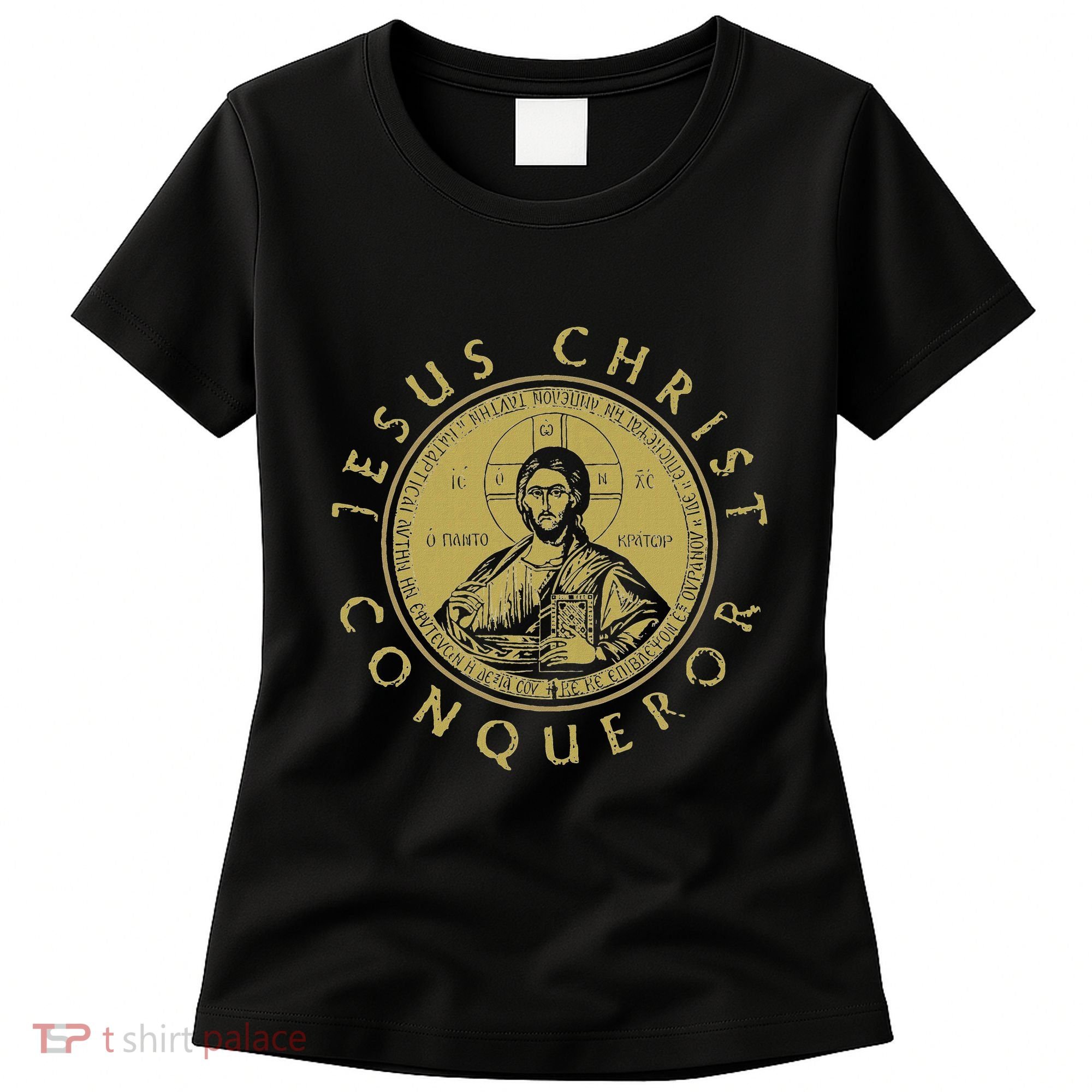 Jesus Christ Conqueror Orthodox Christianity Women's T-Shirt