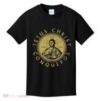 Jesus Christ Conqueror Orthodox Christianity Kids T-Shirt thumb 0