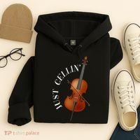 Just Cellin Cello Hoodie thumb 4