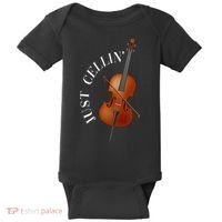 Just Cellin Cello Baby Bodysuit thumb 0